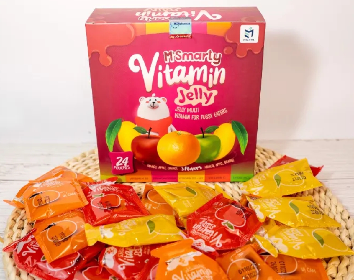 Thạch M'Smarty Vitamins Jelly có dùng được cho trẻ sơ sinh không Dùng thế nào để trẻ phát triển được tốt nhất 3