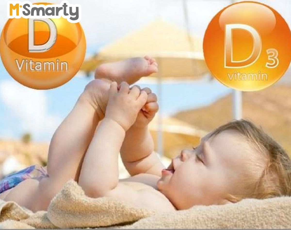 Dấu hiệu nhận biết thiếu vitamin D3 ở trẻ sơ sinh 1